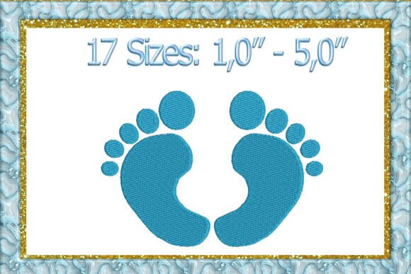 Baby Footprints Machine Embroidery Review