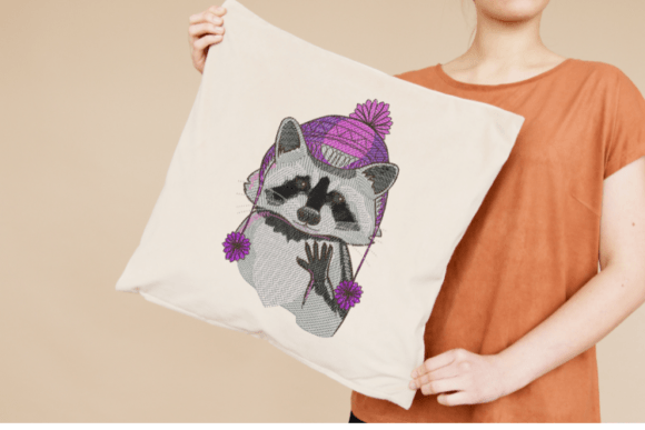 Cute Raccoon Embroidery Design Review