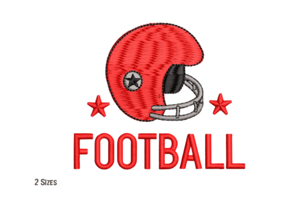 Football Helmet Embroidery Design Review