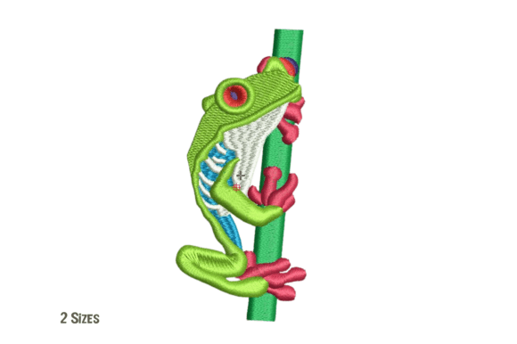 Frog on Stick Embroidery Design Review