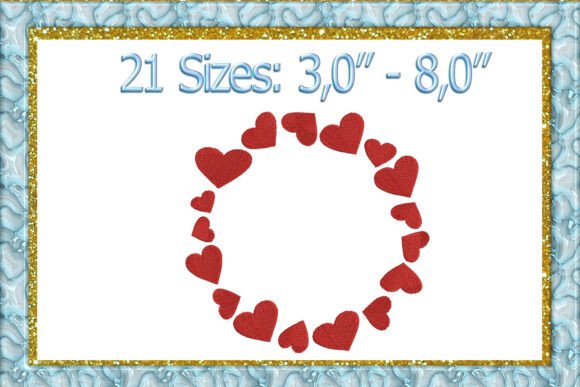 Heart Frame Monogram Embroidery Review