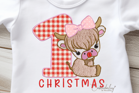 My 1st Christmas Embroidery Applique Review