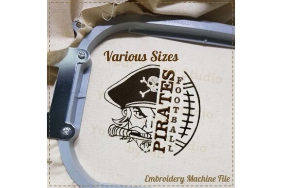 Pirates Football Embroidery Design Review