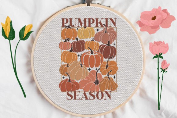 Pumpkin Season Embroidery Review