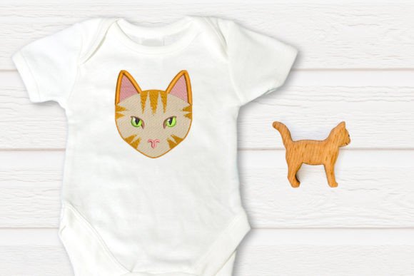 Realistic Cat Face Mini Embroidery Review
