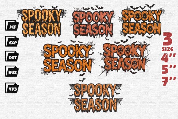 Set of 6 Spooky Season Embroidery Review