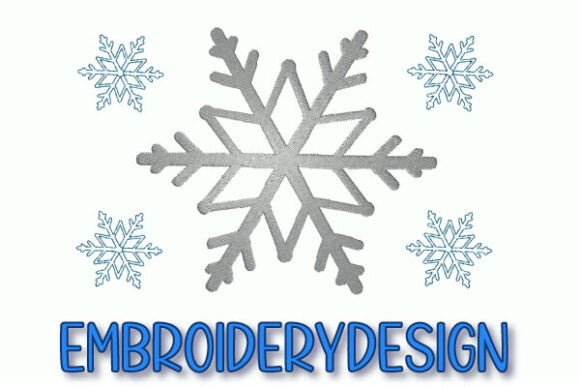 Snowflakes Embroidery Design Review