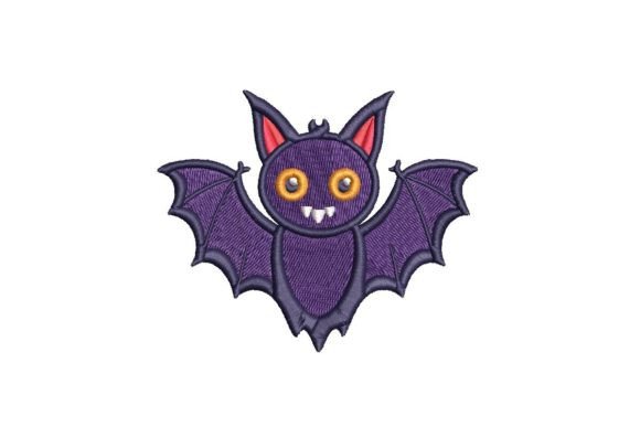 Spooky Halloween Vampire Embroidery