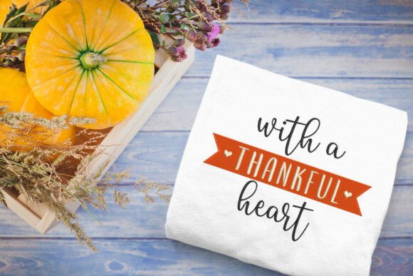 With a Thankful Heart Embroidery Review